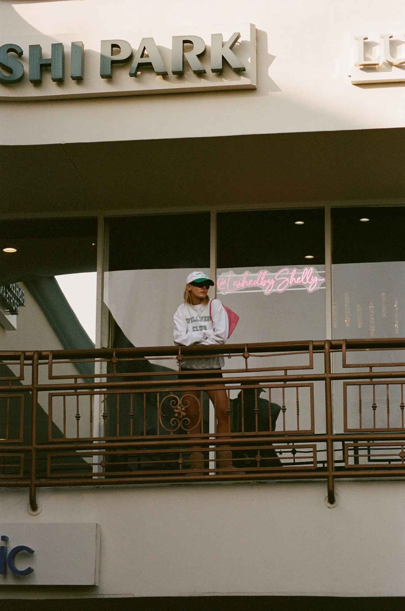 Wellness Club Crewneck - White/Verde