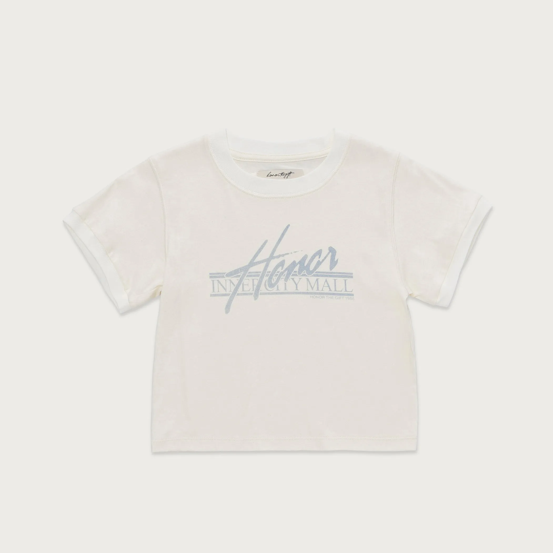 Womens Honor Mall T-Shirt - Bone